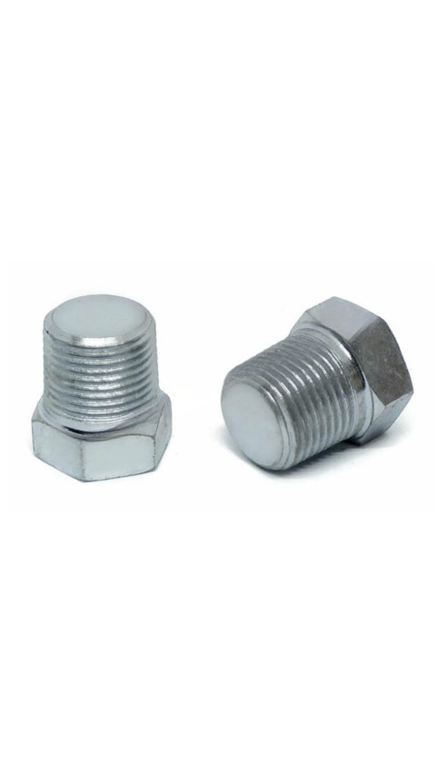 1/8 R" NPT METAL TAPA